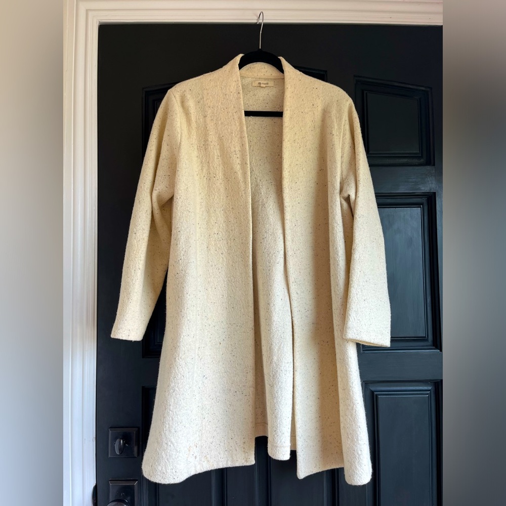 Madewell off-white (cream) Madewell wool jacket size small. Purchased ~2017!